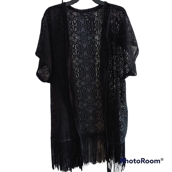 Atmosphere Other - Atmosphere Black Lace Beach Cover-up S/M